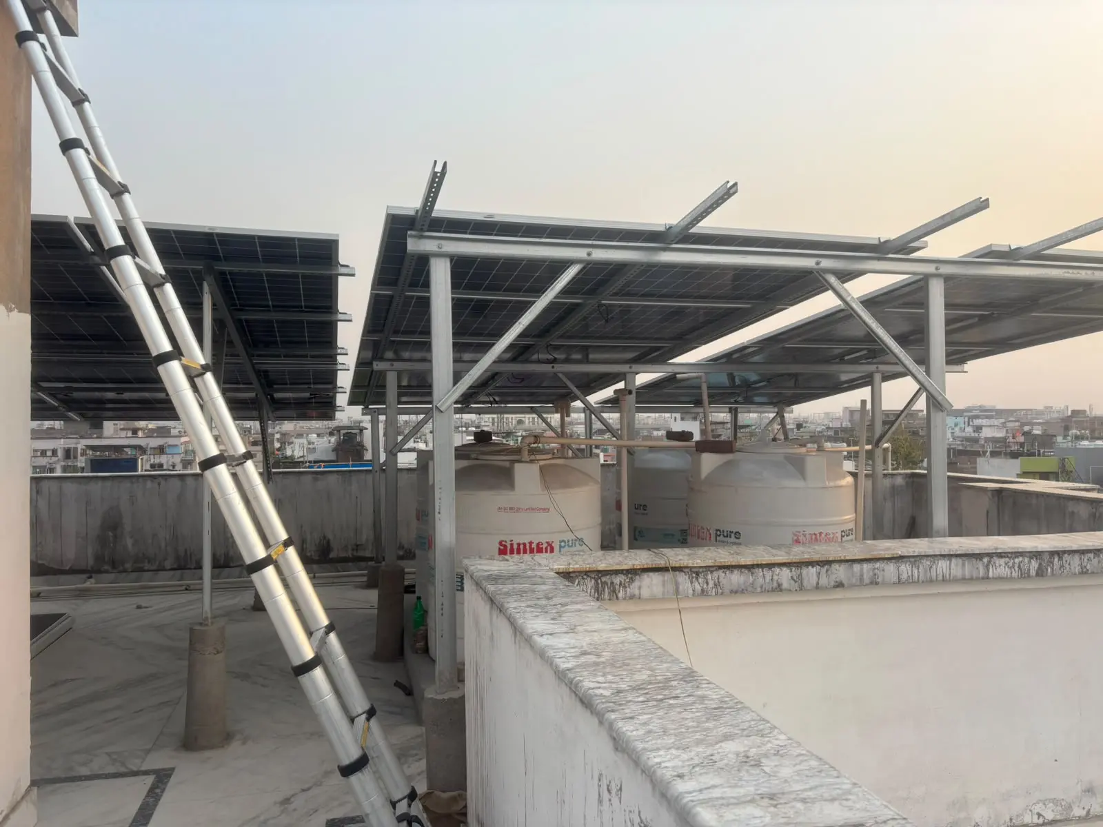 Rooftop Mounting Structure